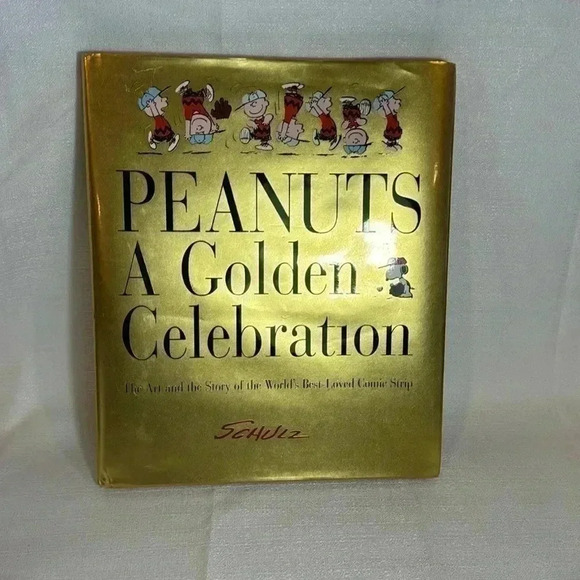 Peanuts:‎ A Golden Celebration -Hardcover-NEW - Picture 1 of 8